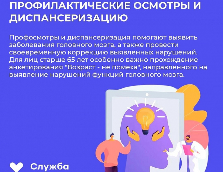 Неделя сохранения здоровья головного мозга (в честь Всемирного дня мозга 22 июля)
